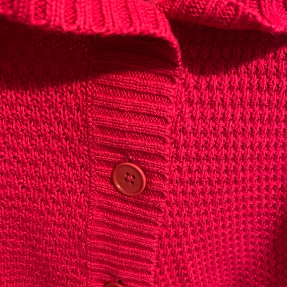 Talbots cotton blend shawl‎ collar sweater. Never worn. Retail 160 - Picture 3 of 6